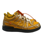 Off-White x Nike Rubber Dunk University Gold (No Box)