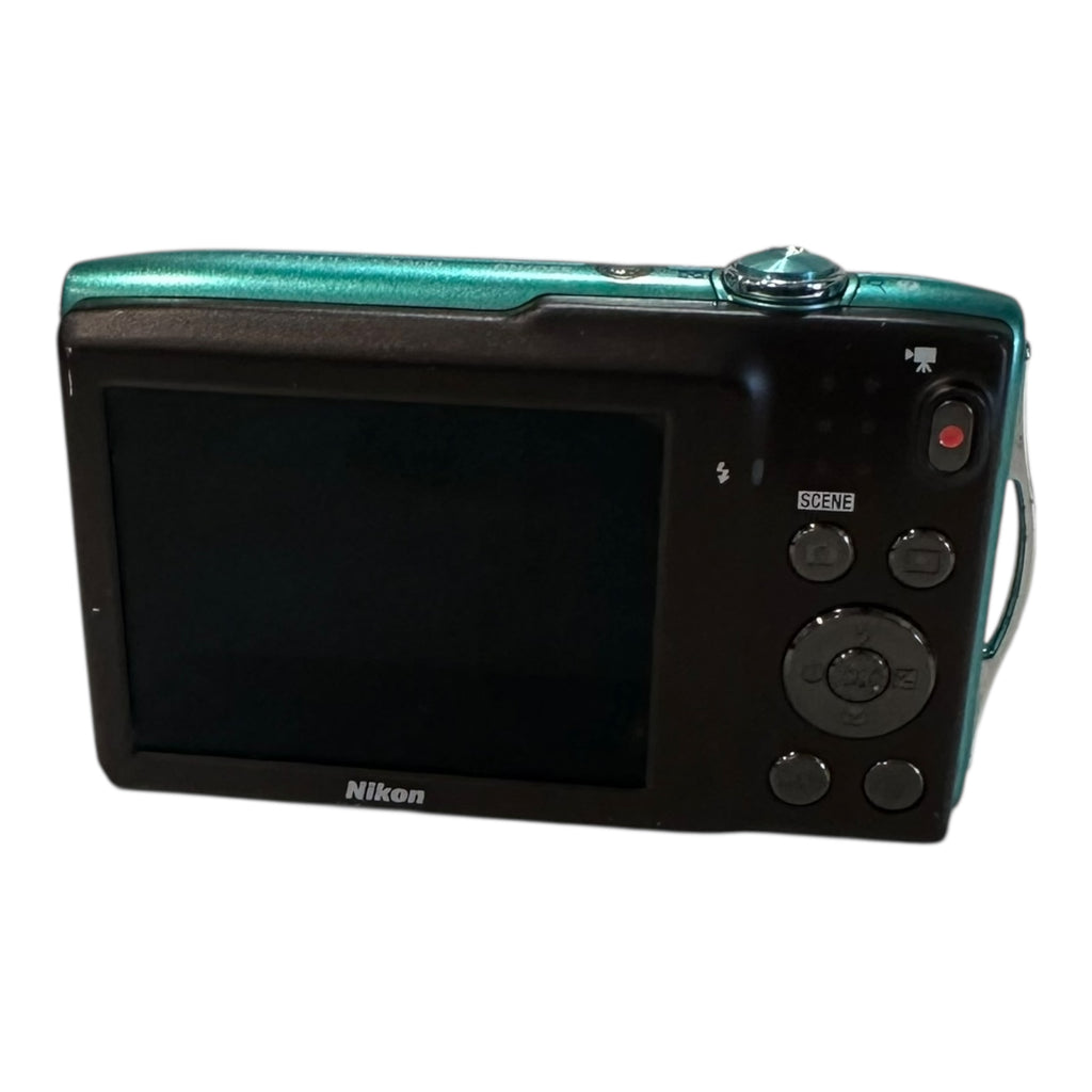 Nikon Coolpix S3300 Camera Mint Green