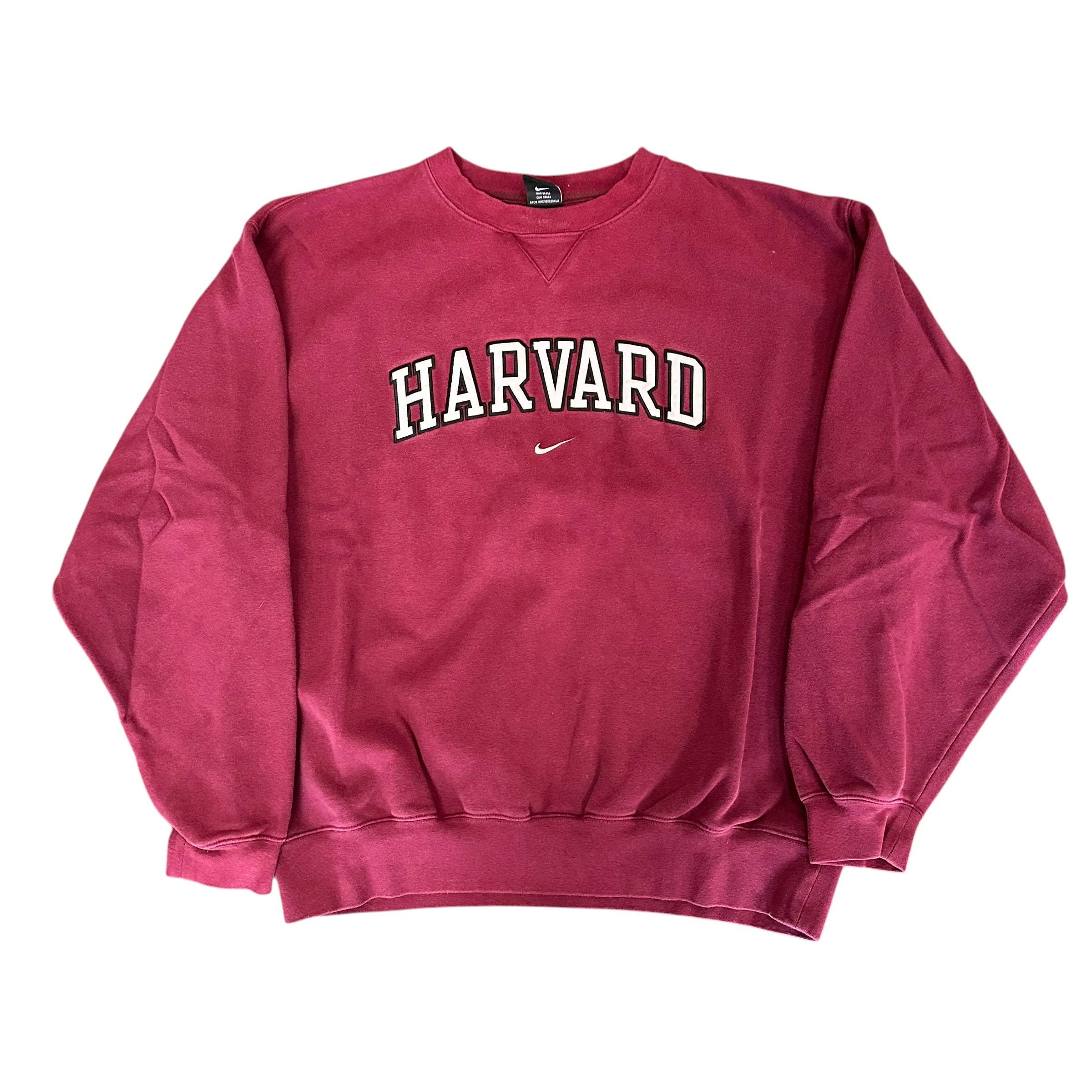 Harvard Nike Center Swoosh Crewneck