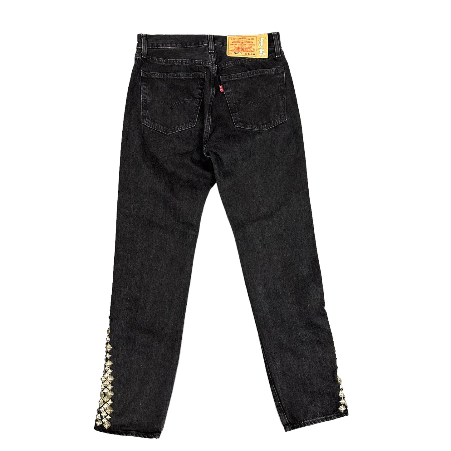 Black Denim Tears Studded Jeans