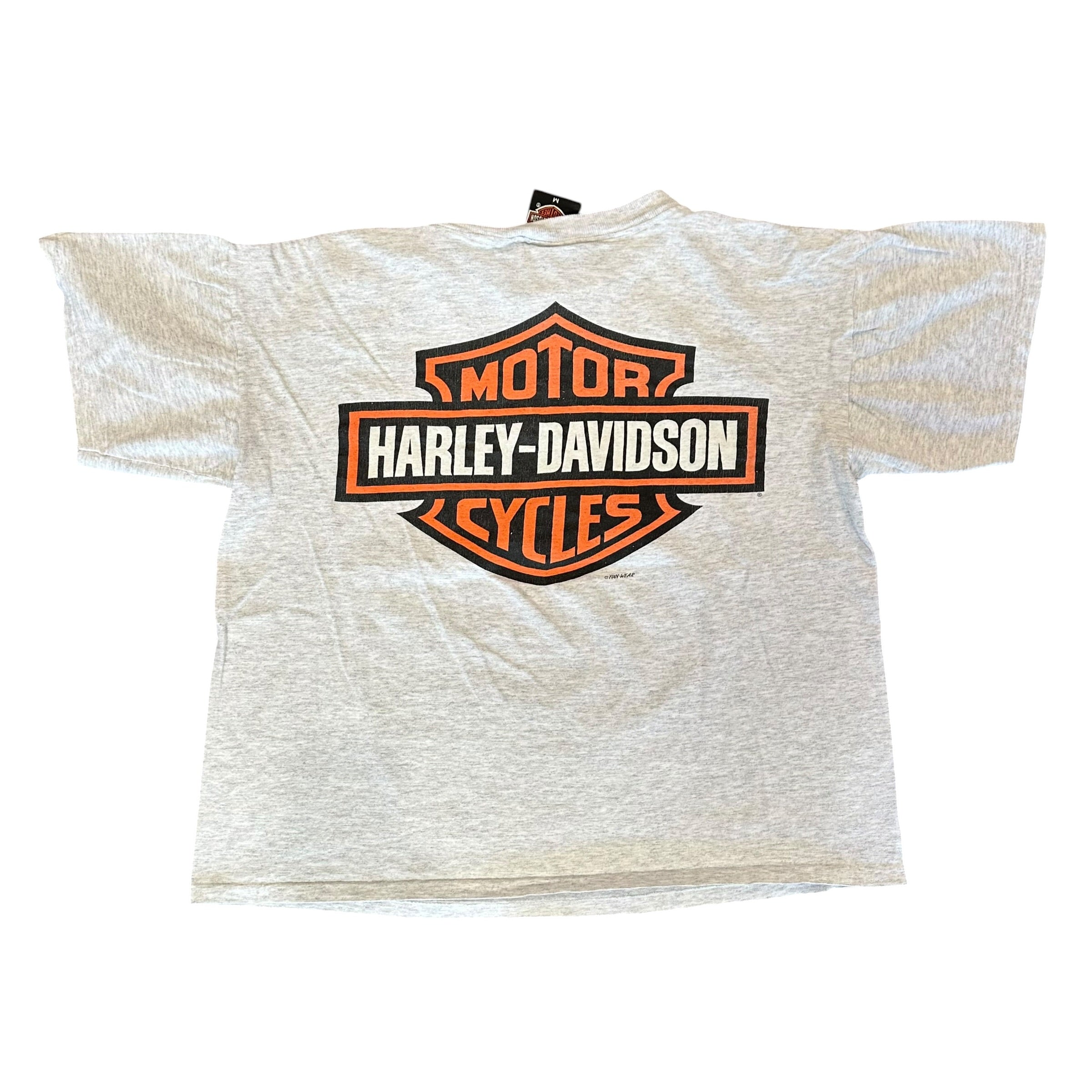 Vintage Light Grey Harley Davidson Shirt