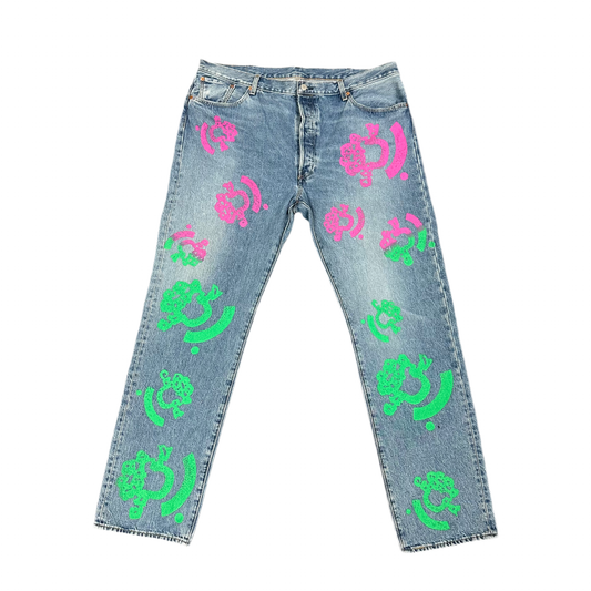 Lightwash Bstroy X Denim Tears Jeans