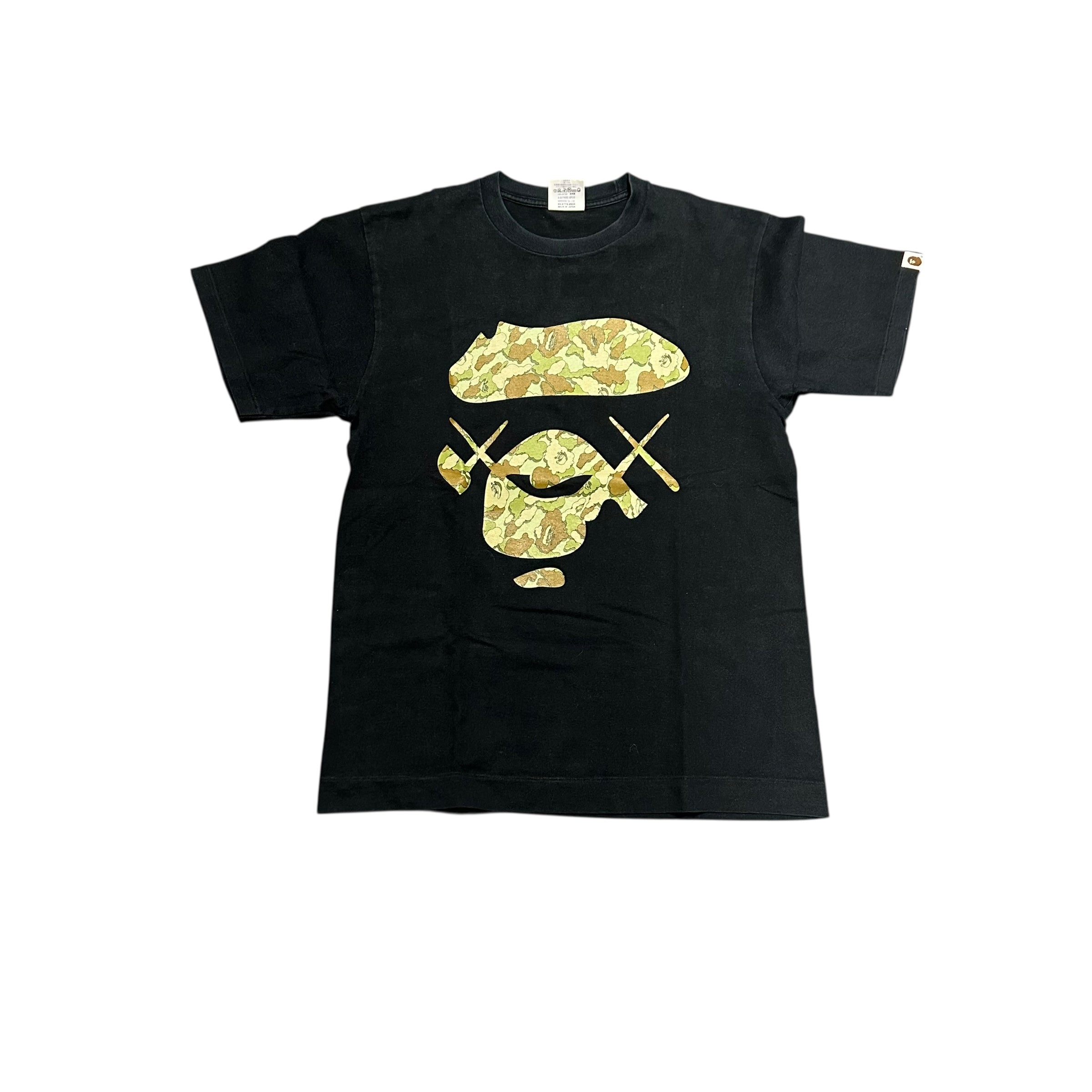 Y2k Bape Ape x Kaws Camo Tee