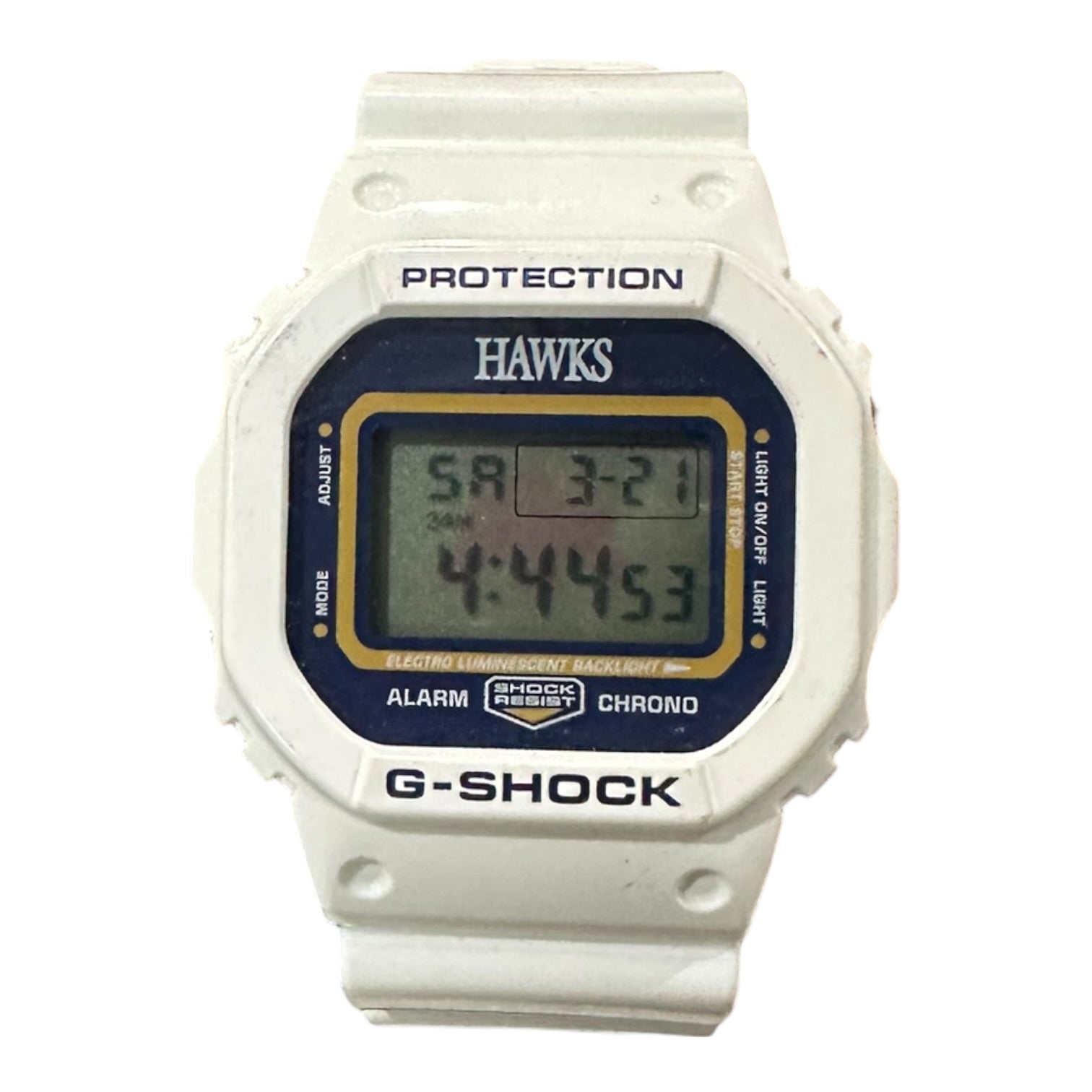 G Shock White/Navy Hawks Watch
