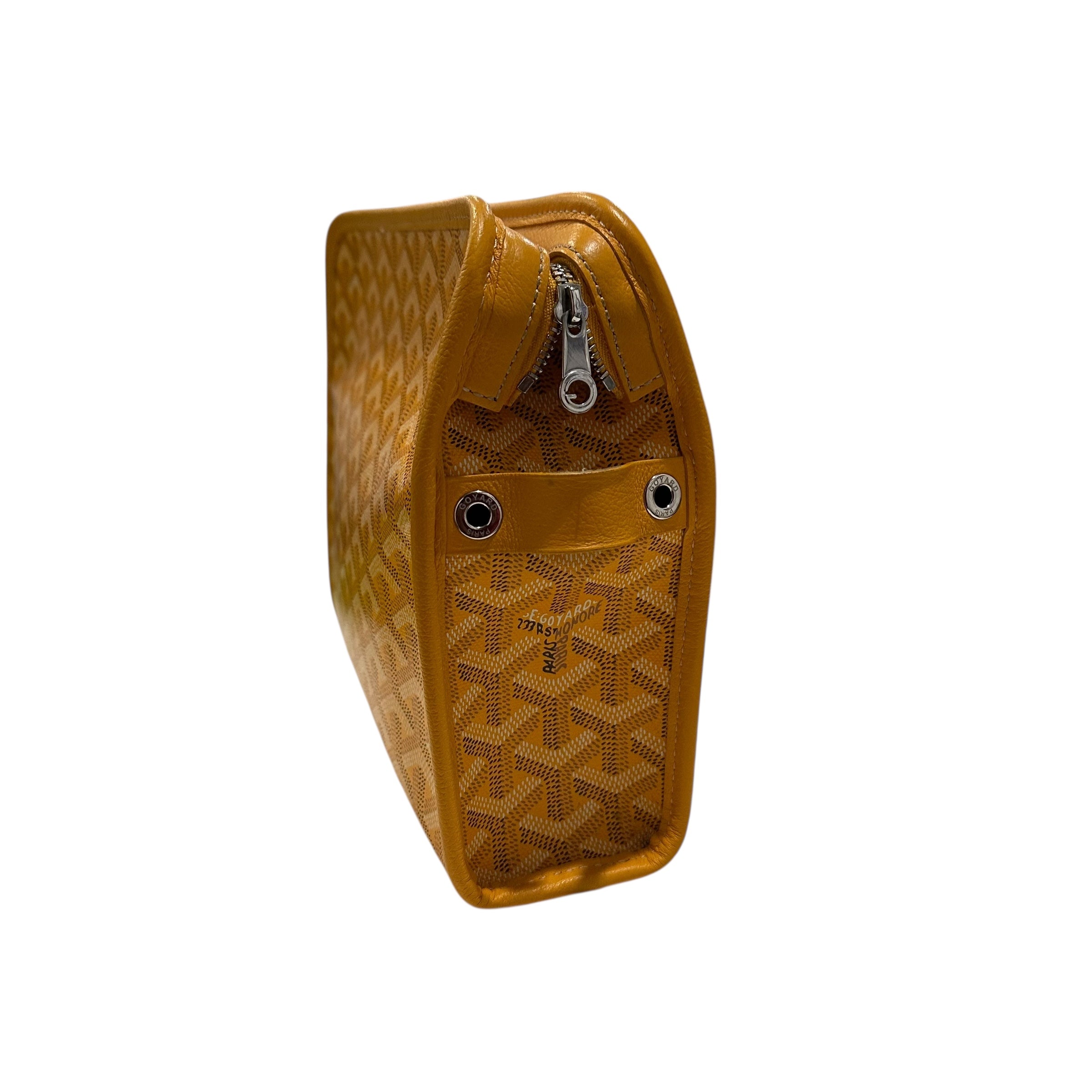 Goyard Jouvence MM Toiletry Bag Yellow