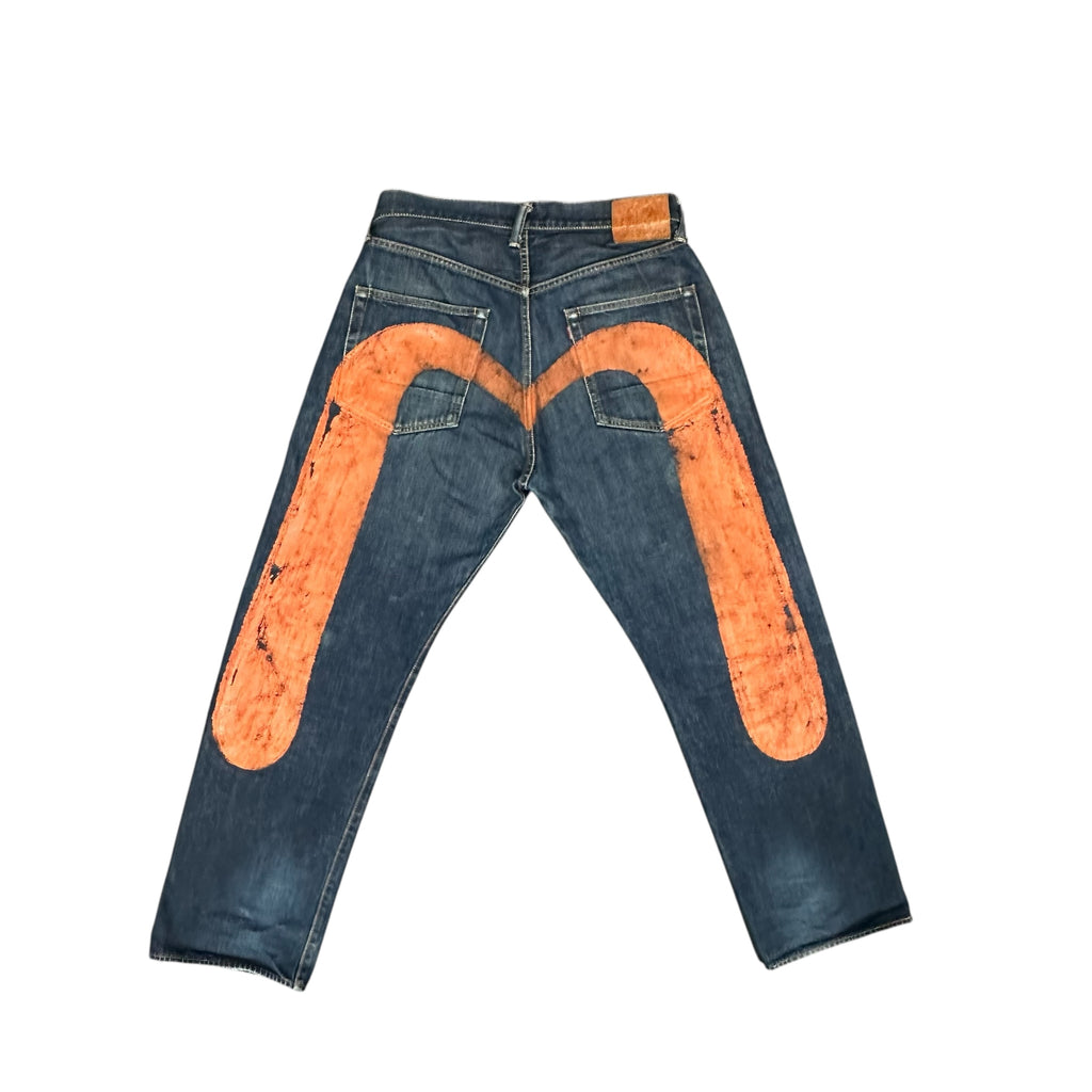 Evisu Orange Pants