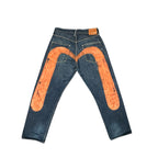 Evisu Orange Pants