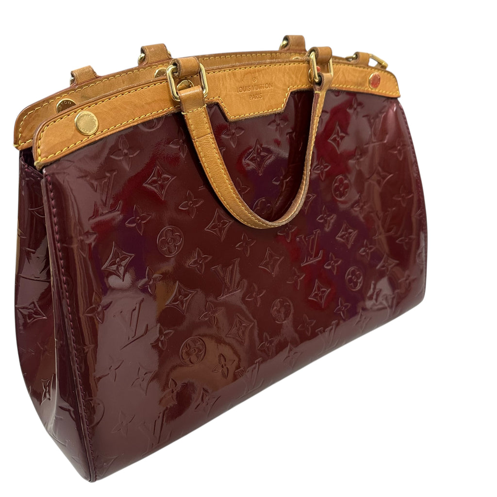 Louis Vuitton Vernis leather Louis Vuitton Brea MM