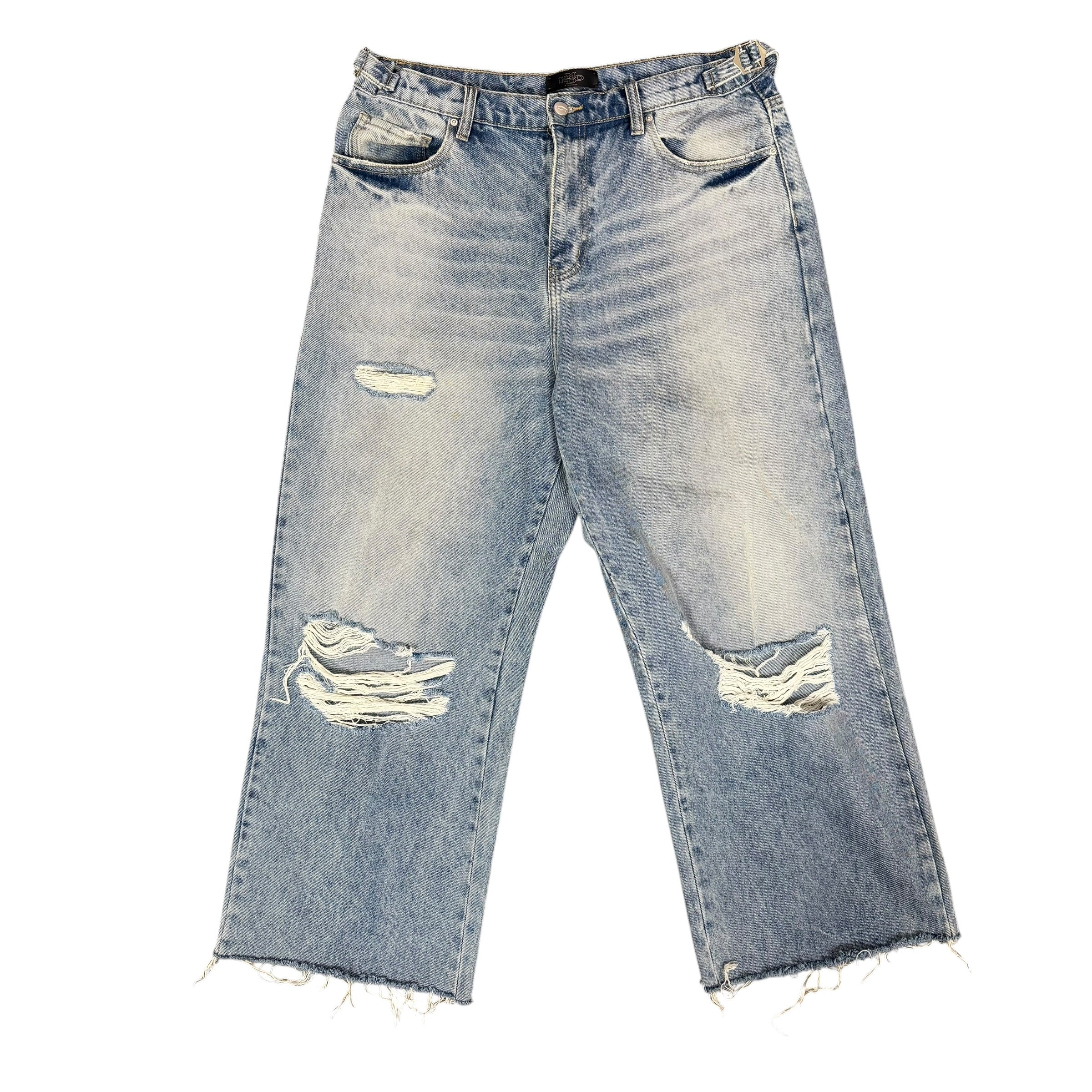 HMDD Distressed Blue Jeans