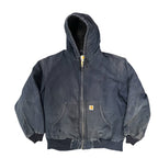 Vintage Carhartt Navy Hooded Jacket