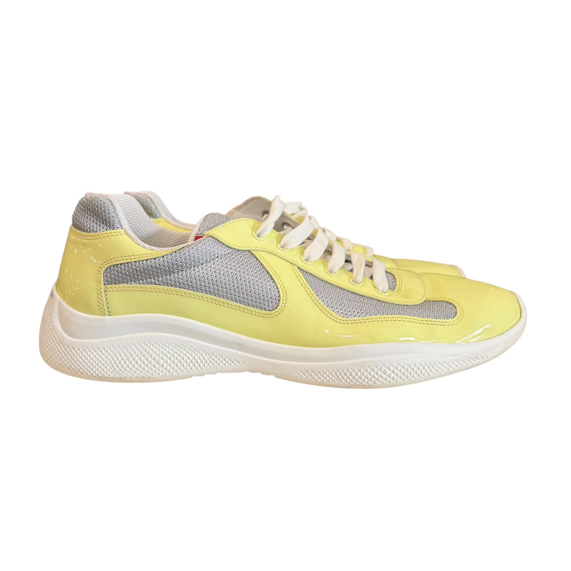 Prada Americas Cup Patent Leather “Yellow” (No Box)