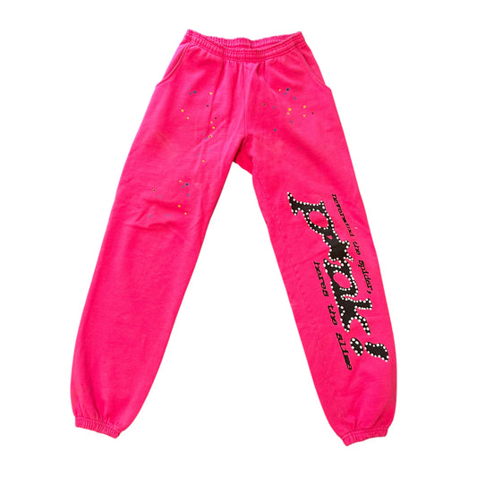 Sp5der Pink! Sweatpants
