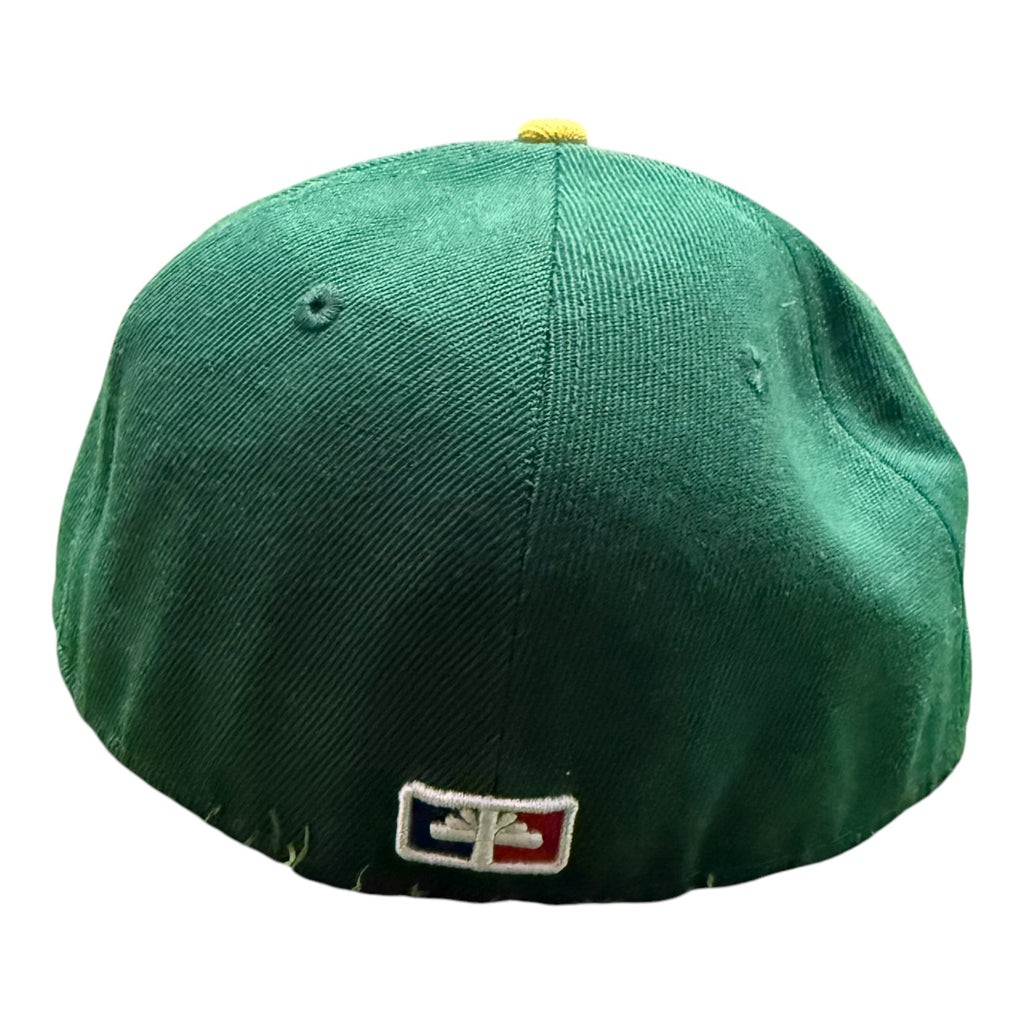 Vertabrae Green/Yellow Fitted Hat