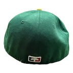 Vertabrae Green/Yellow Fitted Hat