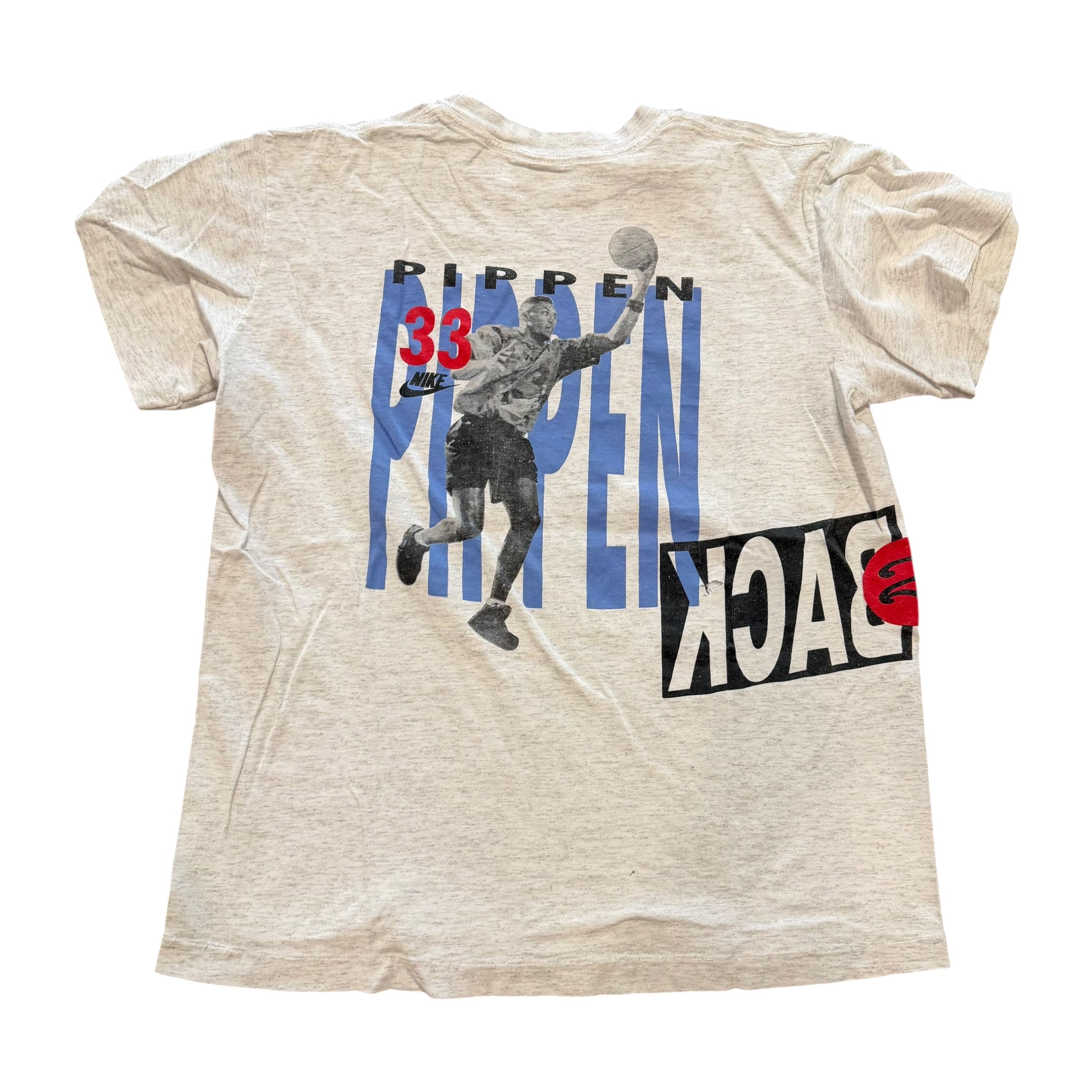 VINTAGE NIKE JORDAN PIPPEN BACK 2 BACK 2 BACK CHICAGO TEE