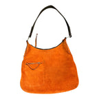Prada Suede Shoulder Bag