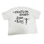 Kanye West x Cactus Plant Flea Market Jesus Is King "Closed On Sunday" Tee