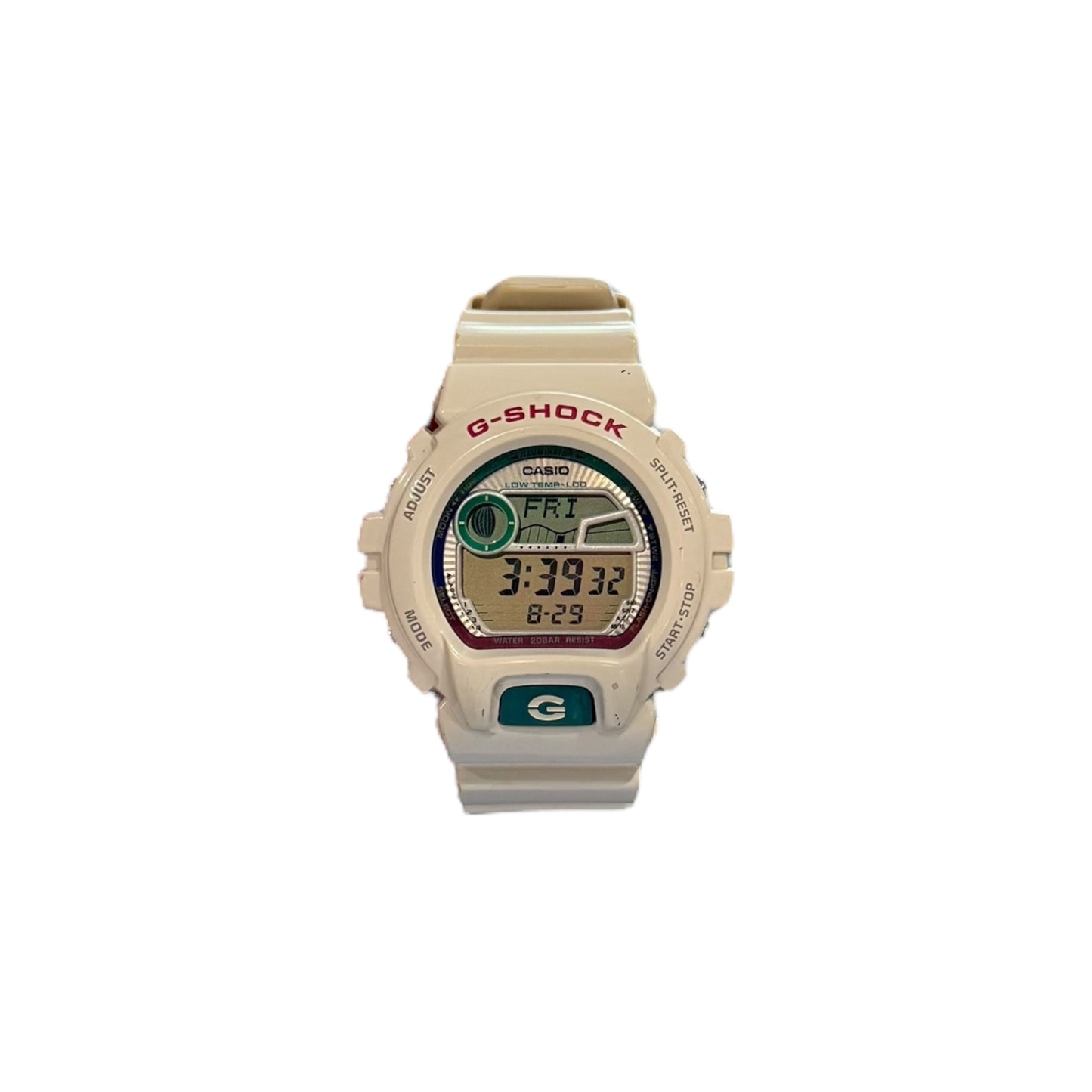White/Red G Shock