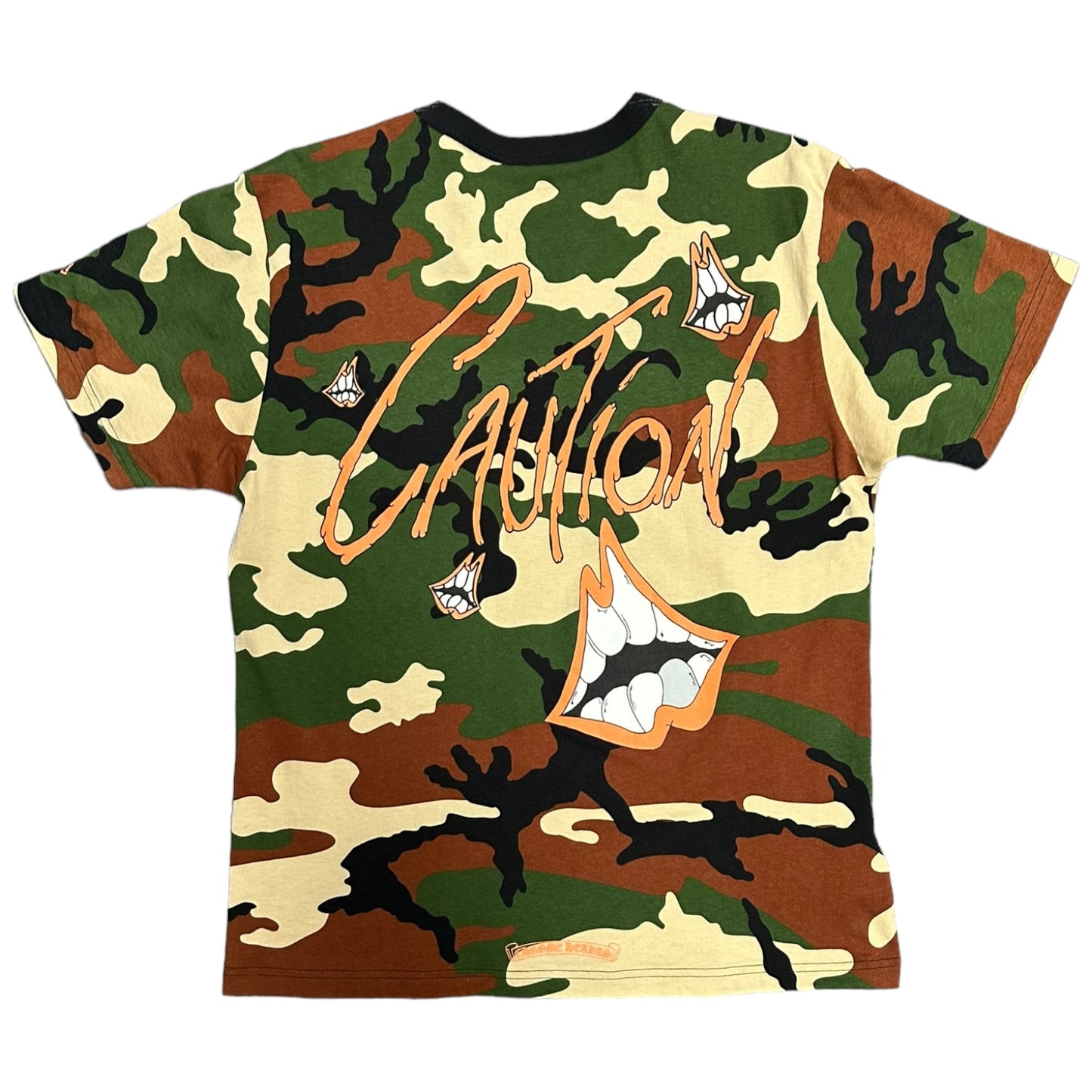 Chrome Heart Camo Matty Boy Caution Tee