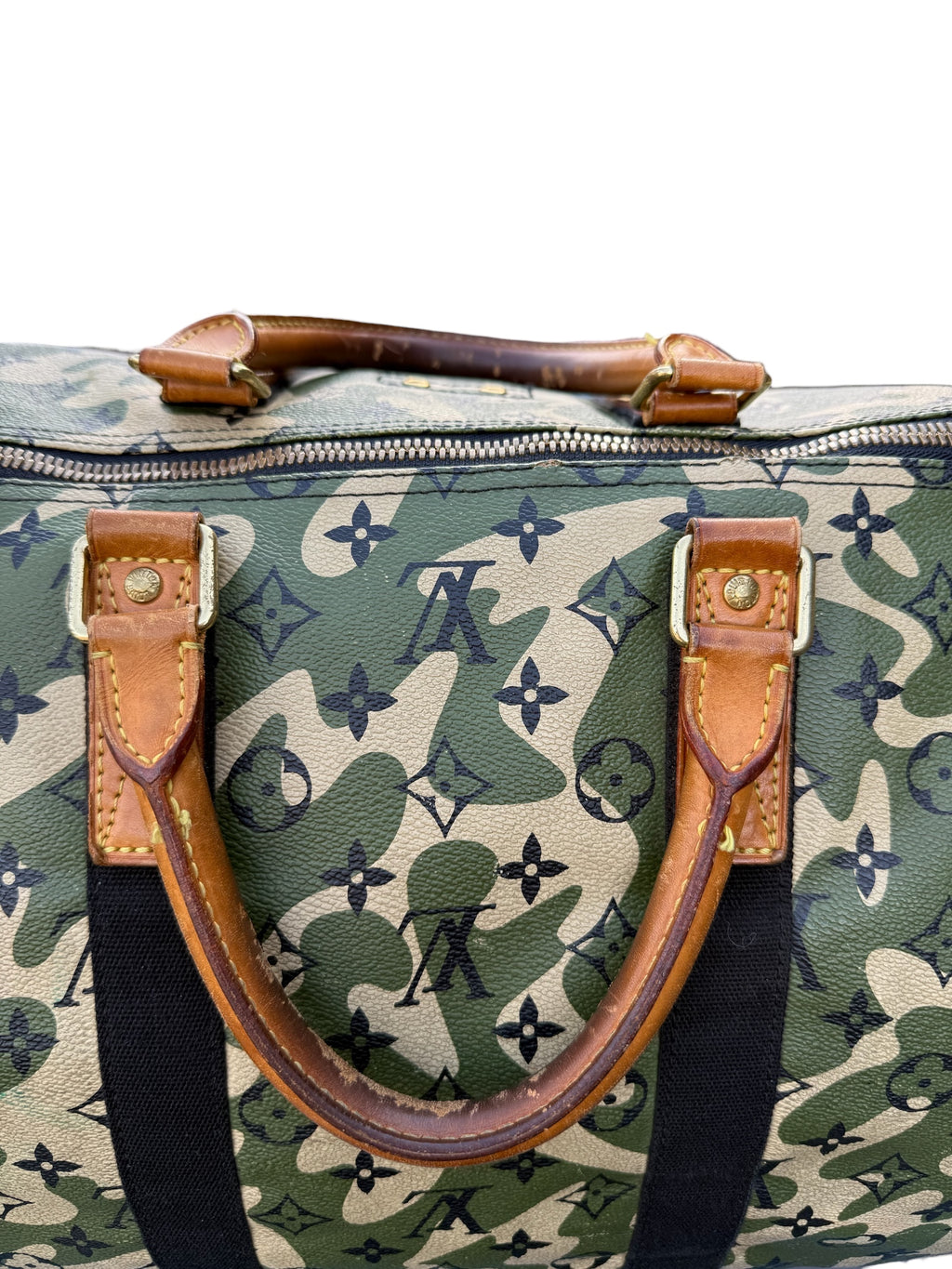 Louis Vuitton x Takashi Murakami Monogramouflage Keepall