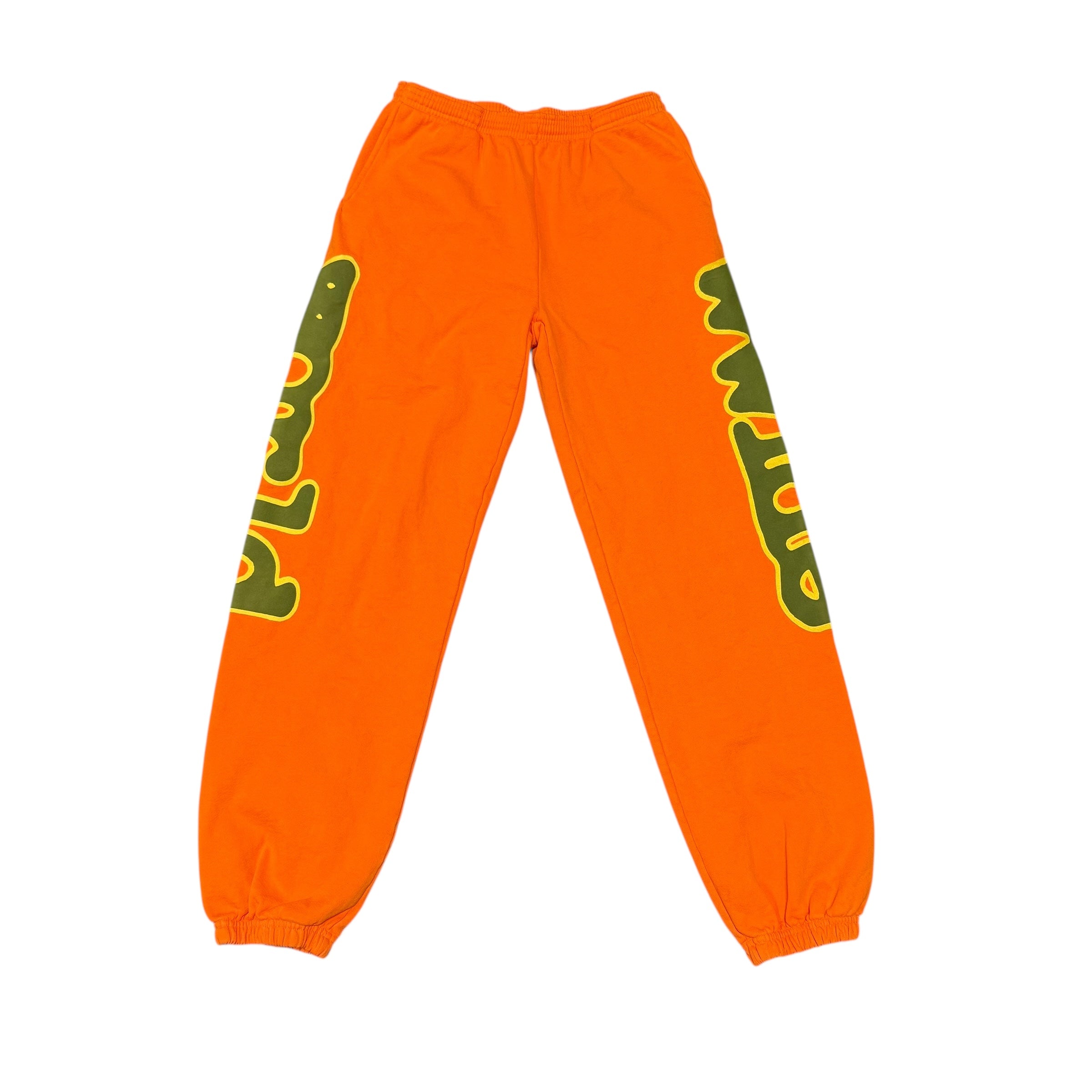 Sp5der Beluga Orange Sweatpants
