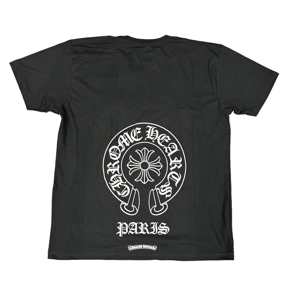 Chrome Hearts Black Paris Pocket Tee
