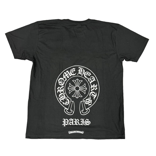 Chrome Hearts Black Paris Pocket Tee