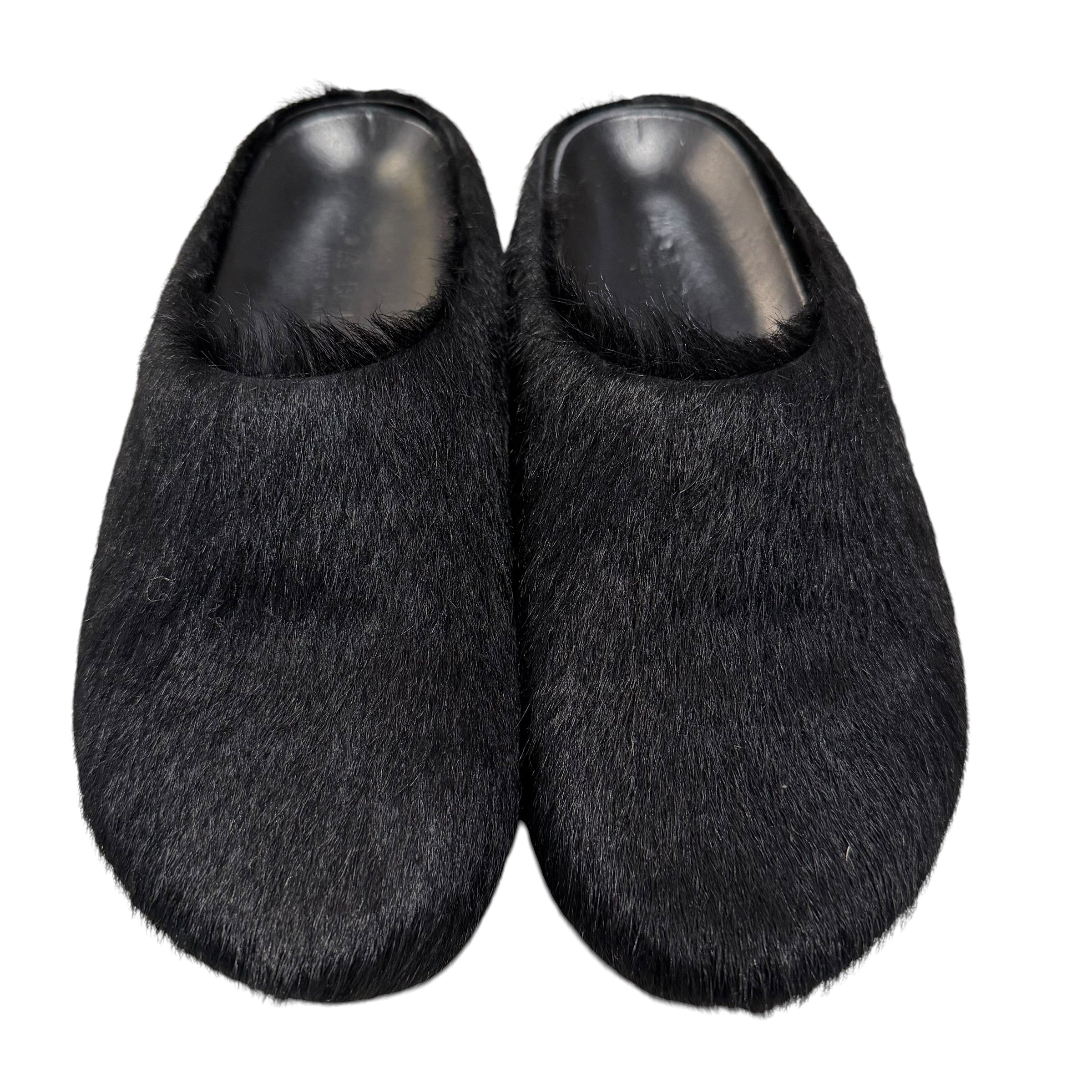 Marni Black Fussbett Mule