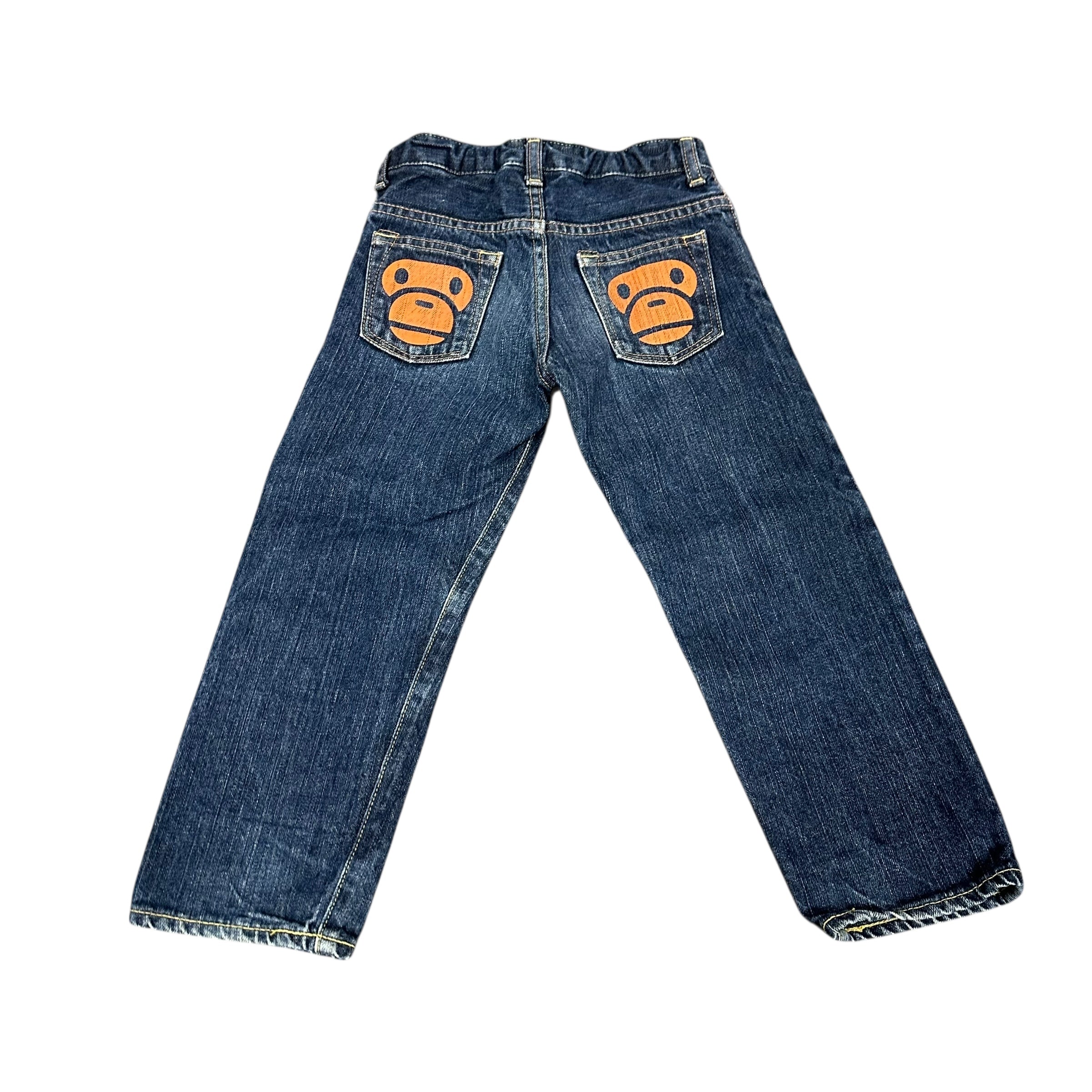 Bape Kids Milo Blue/Orange Jeans