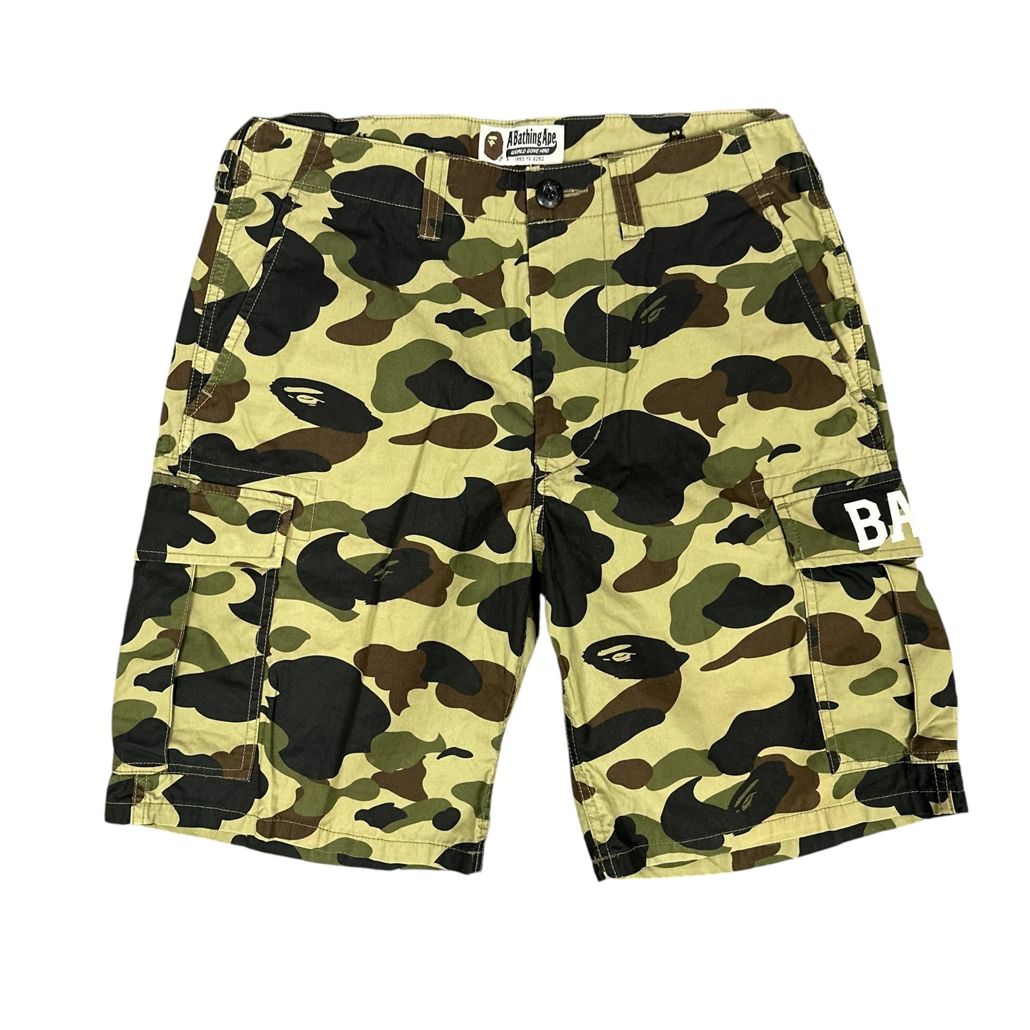 Bape Camo Cargo Shorts