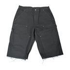 Black Carhartt Double Knee Shorts