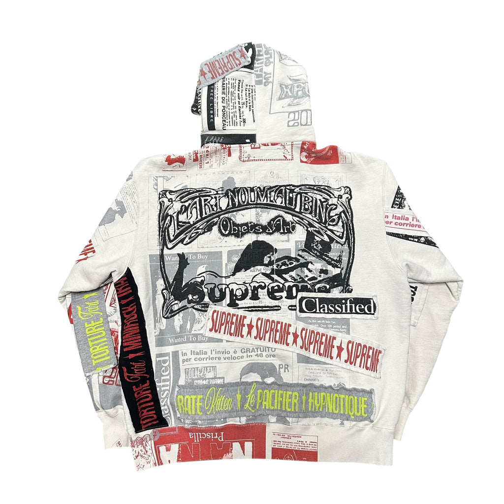 Supreme Collage White Jacket