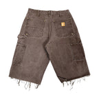 Brown Carhartt Double Knee Shorts