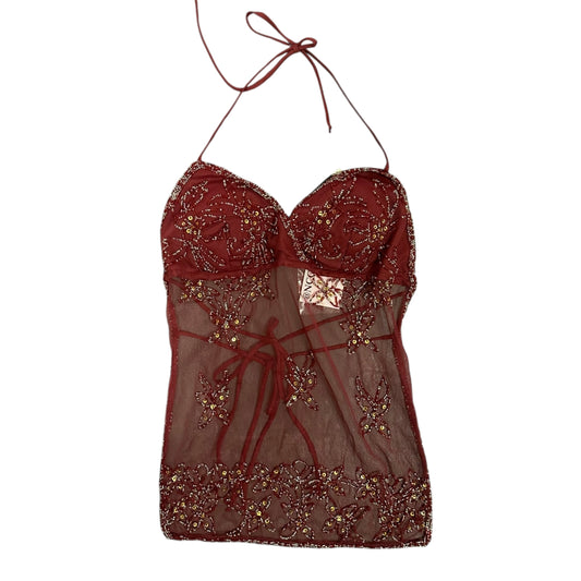Passport Beaded Top