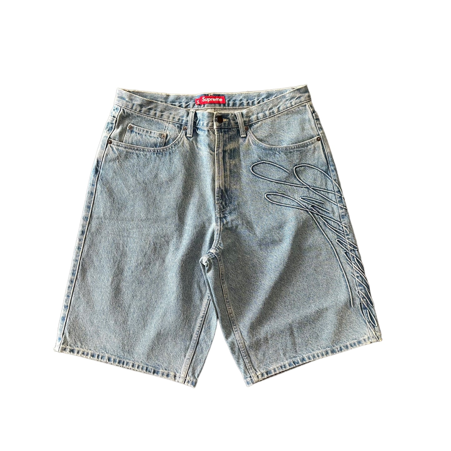 SUPREME BAGGY SCRIPT SHORTS (SC9APA)