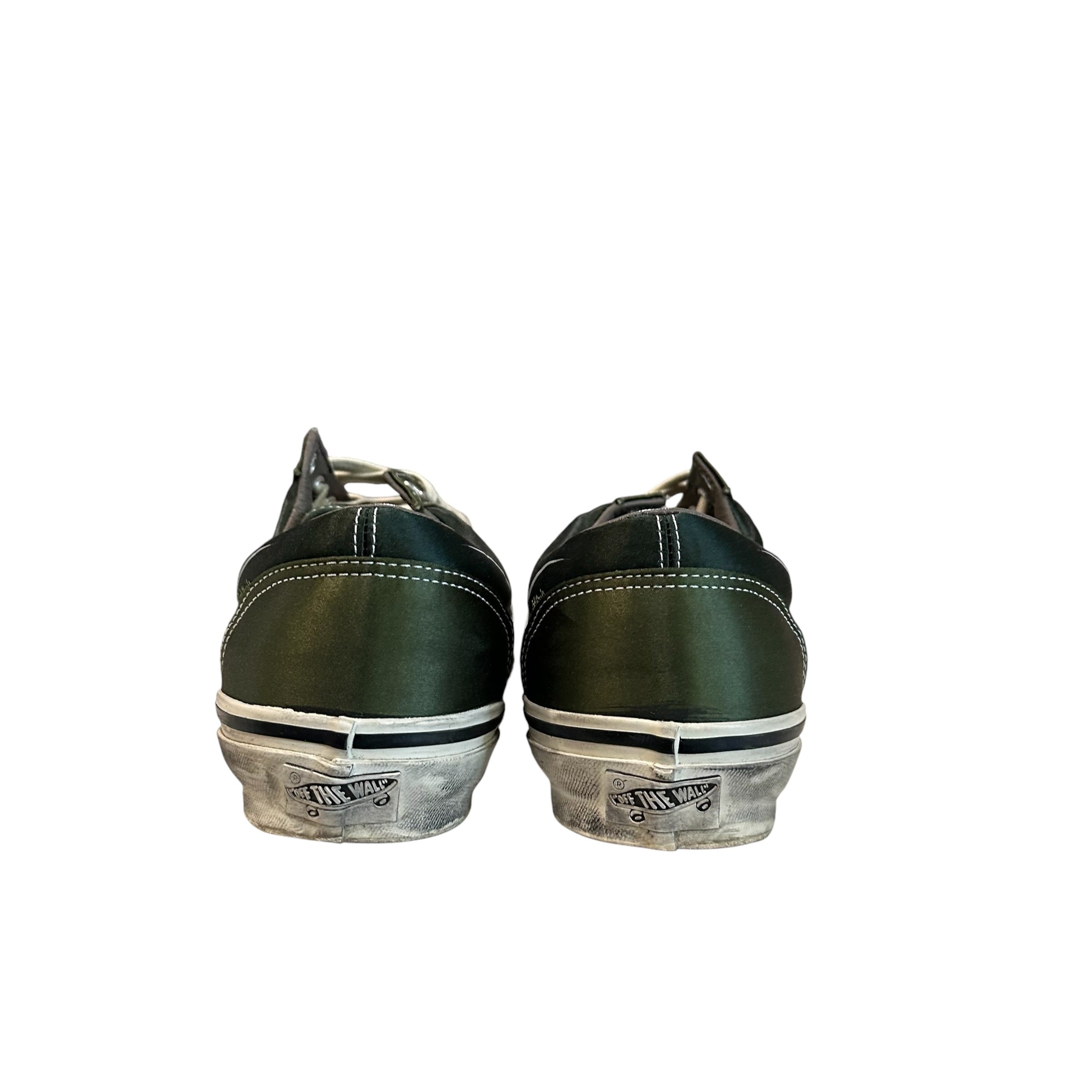 Vans Old Skool "Archive Flame" Green Balsam (No Box)