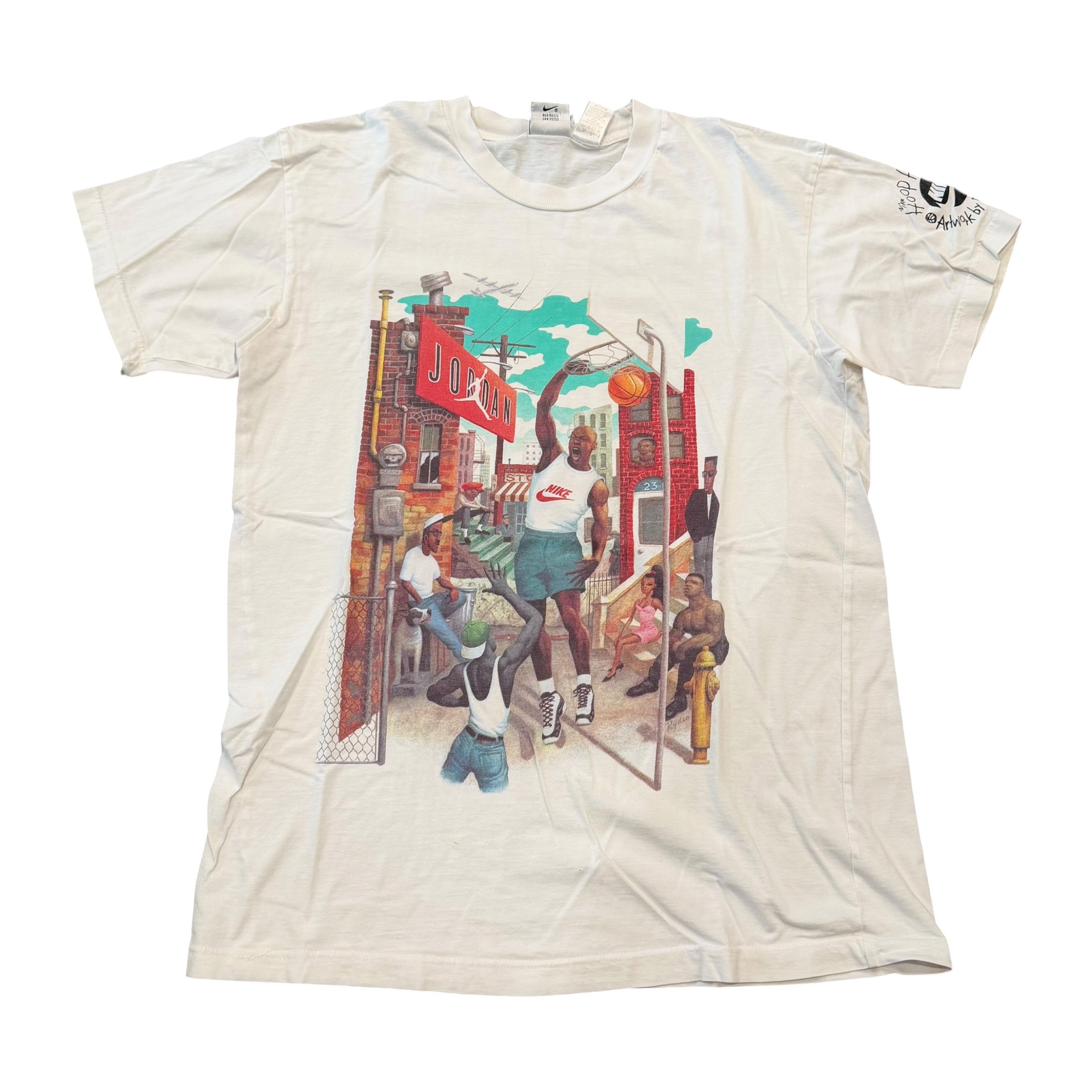 1990s Nike Jordan "Hoop Heroes" Tee