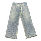HMDD Fishnet Denim Pant