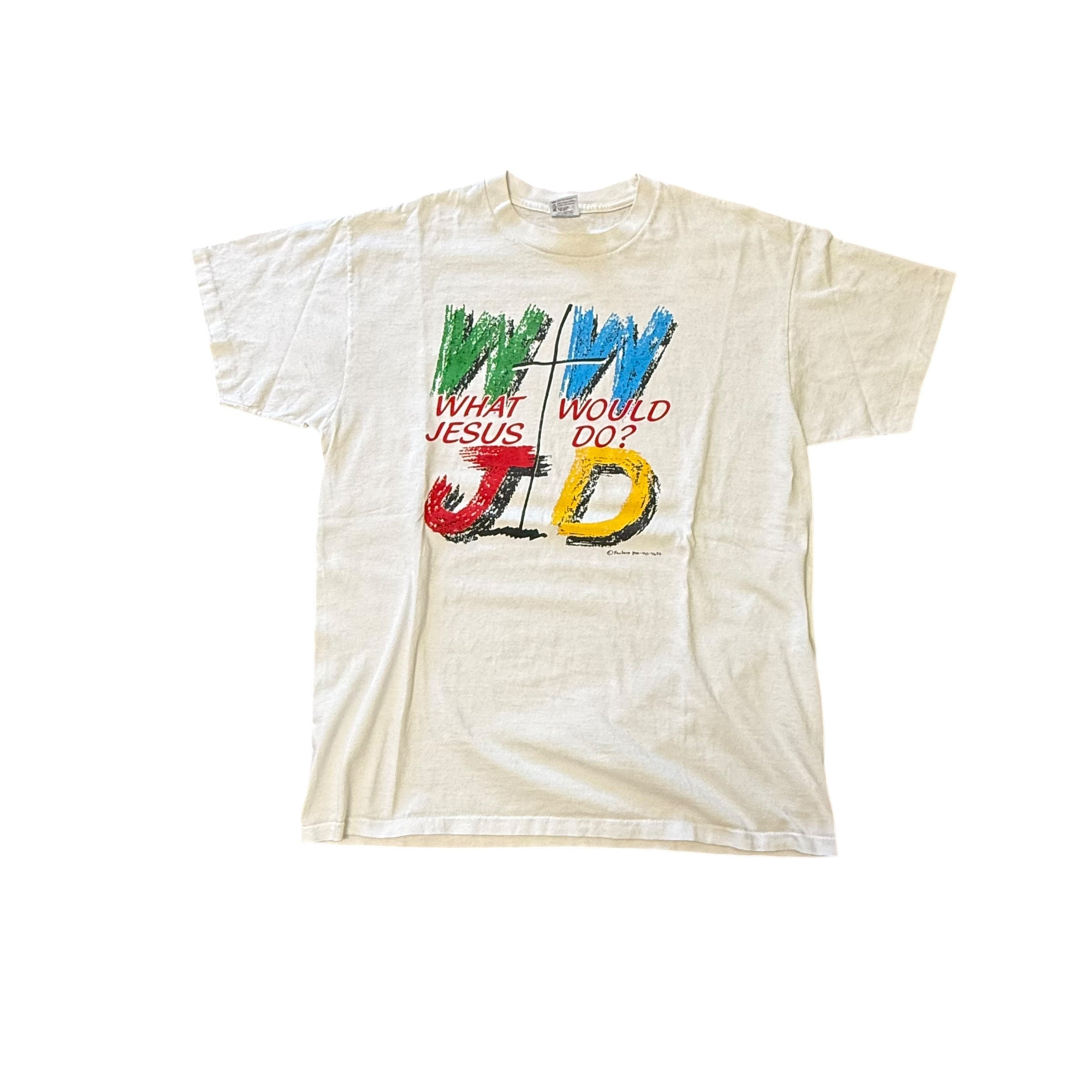 Vintage “What Would Jesus Do” Tee