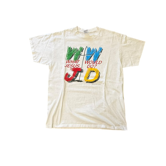 Vintage “What Would Jesus Do” Tee