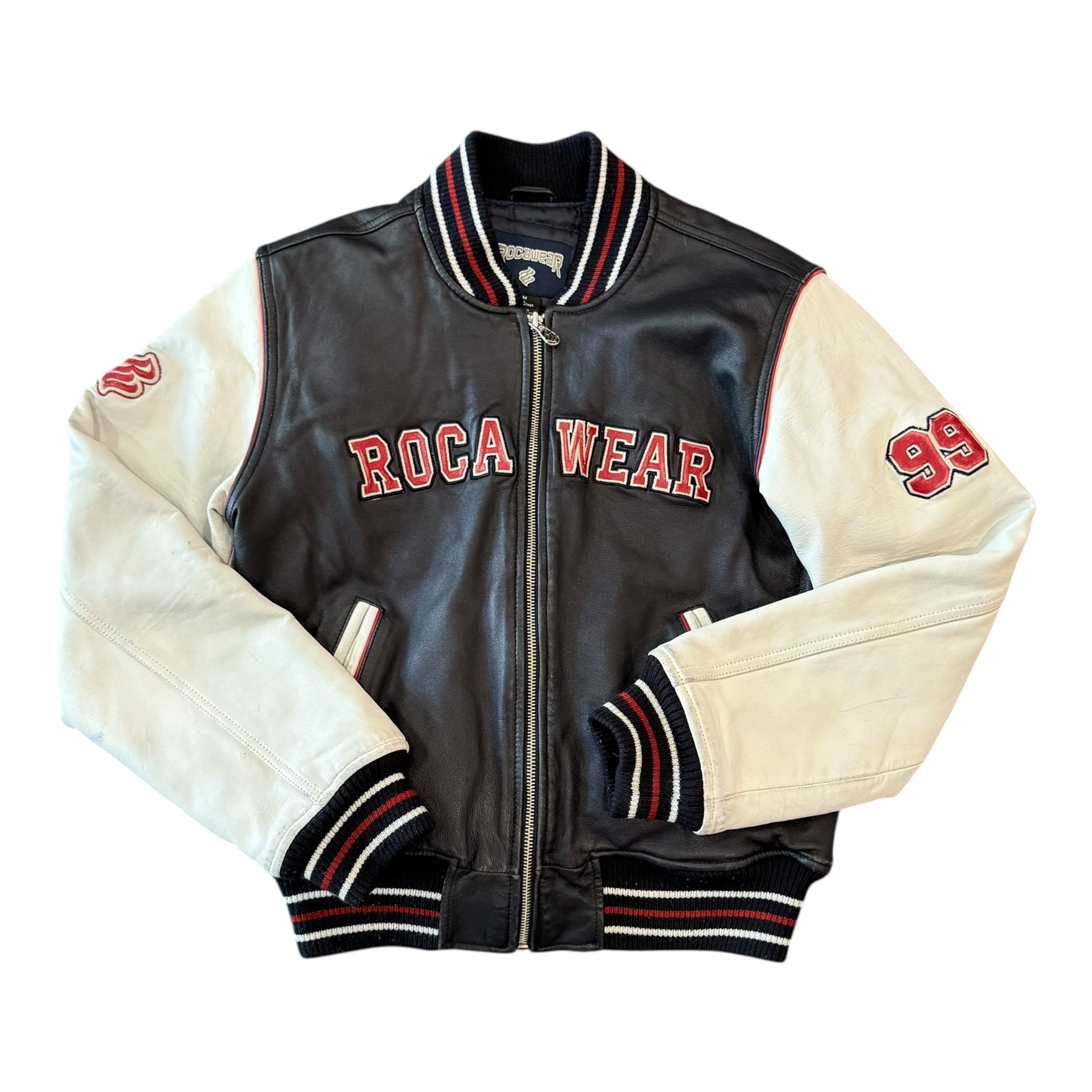 Rocawear Leather Varsity Jacket