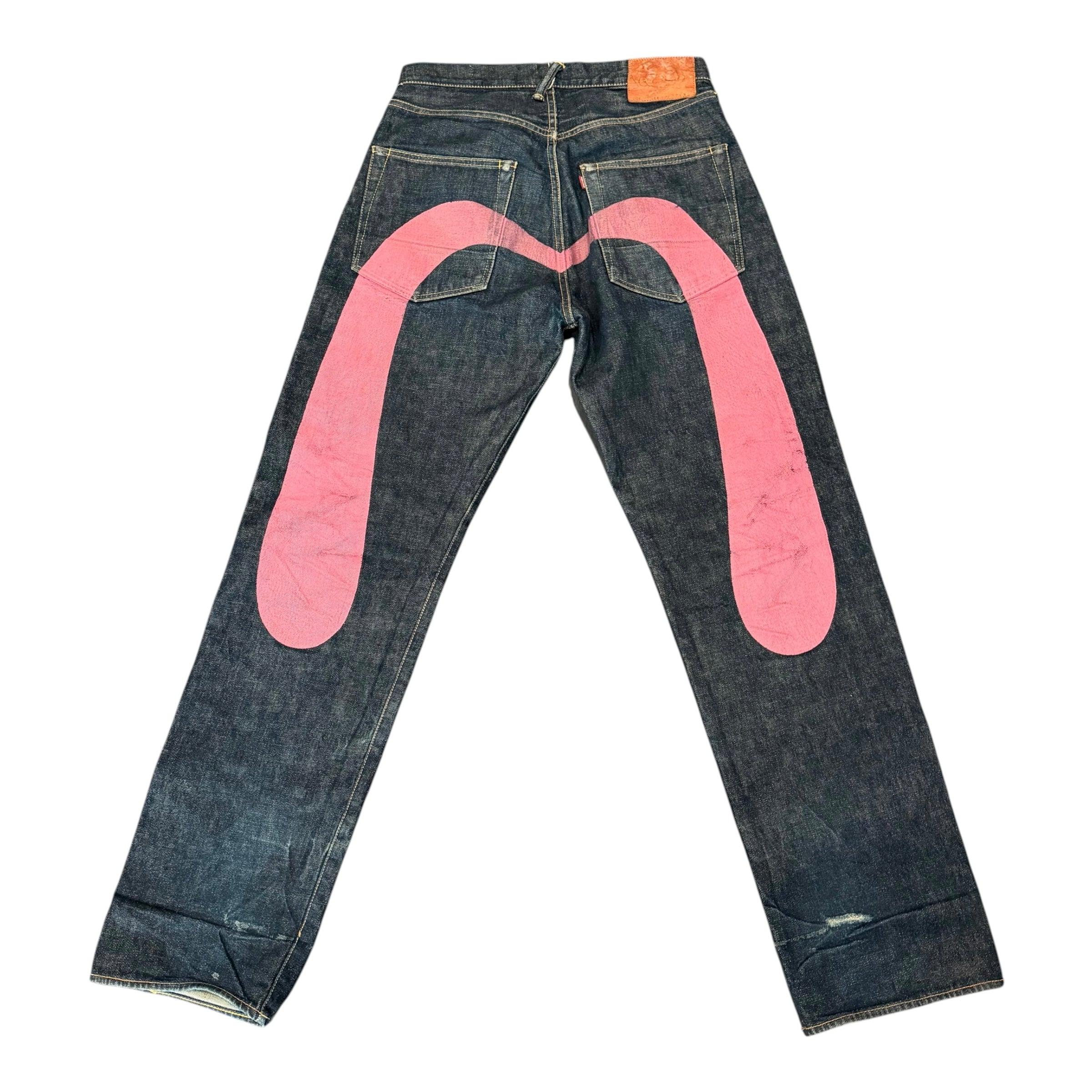 Evisu Blue/Pink Jeans