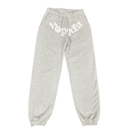 Sp5der Heather Grey Sweatpants