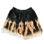 Rick Owens DRKSHDW  "sun flame" shorts