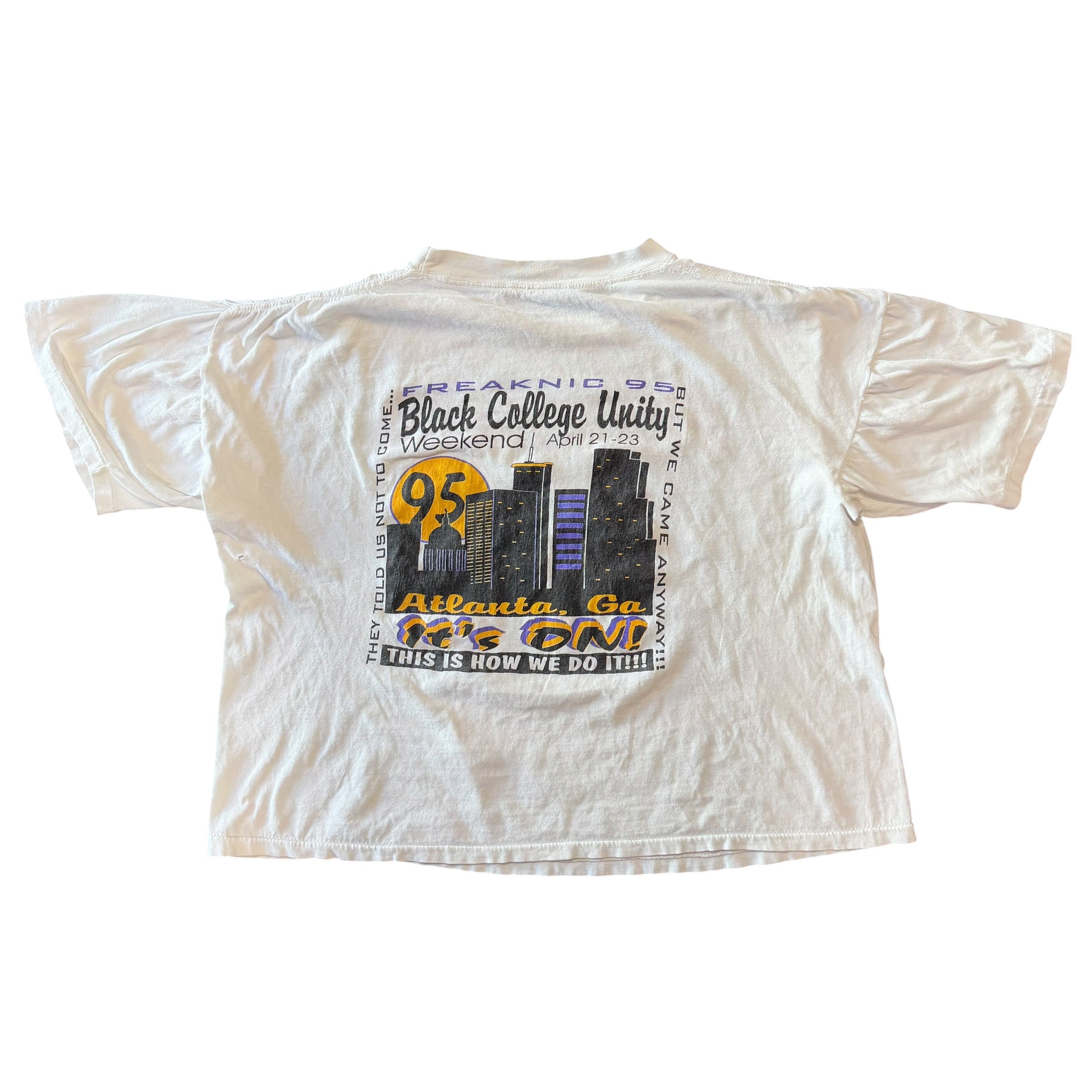 ‘95 Freaknic “Black College Unity” Tee