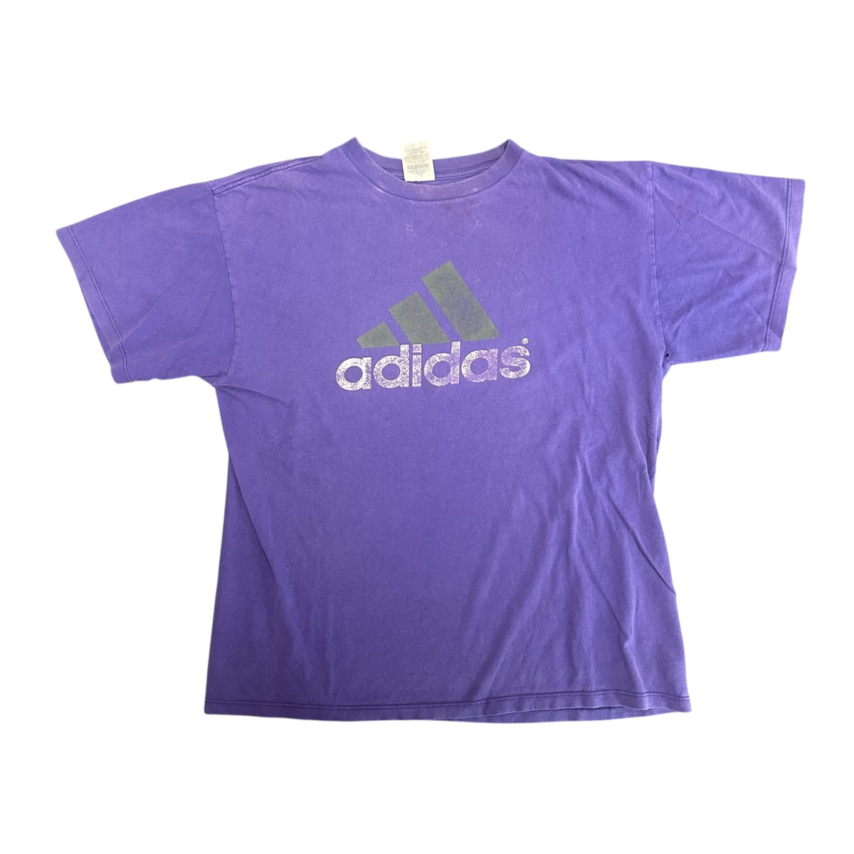 Vintage Purple Faded Adidas Shirt