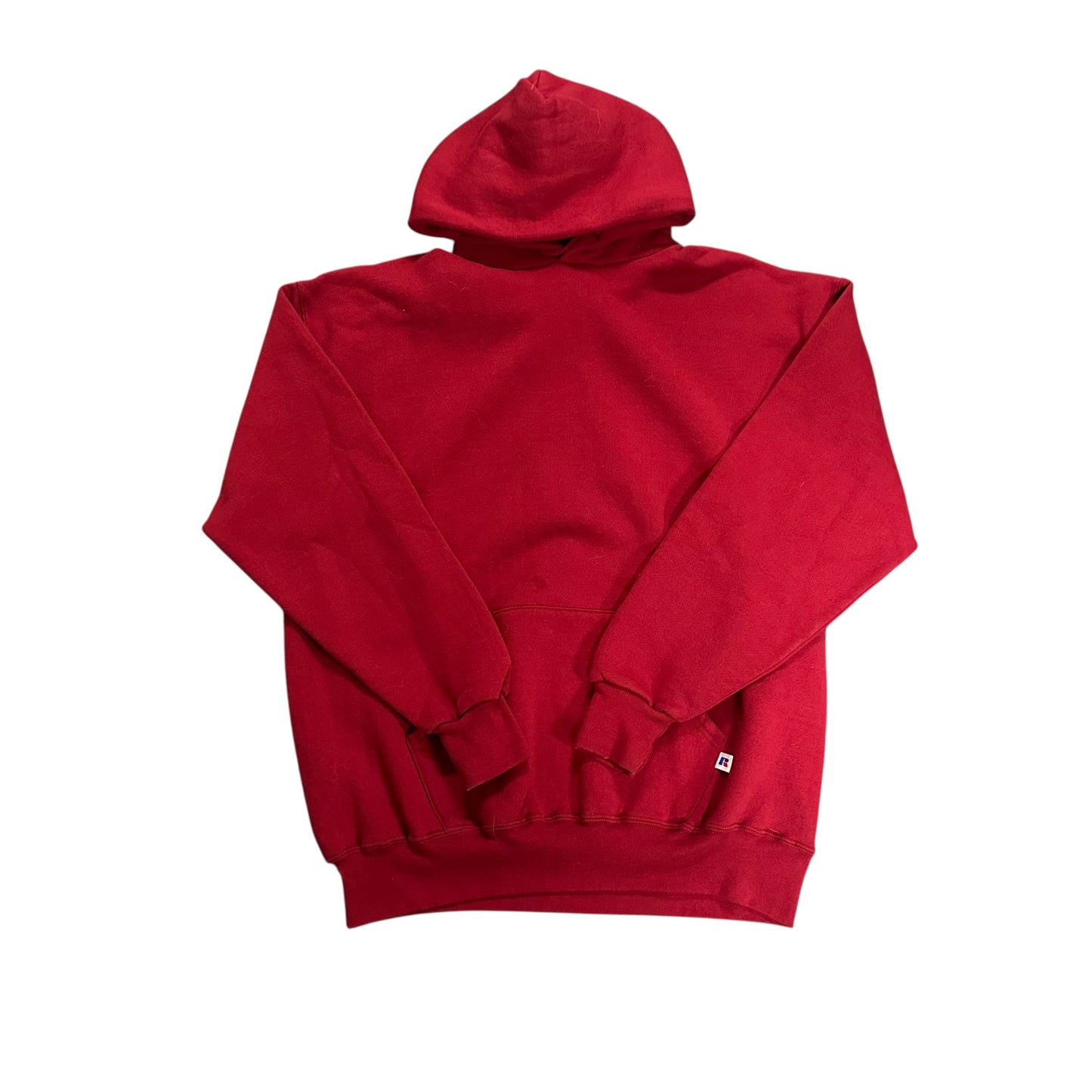 Vintage Russell Hoodie Red