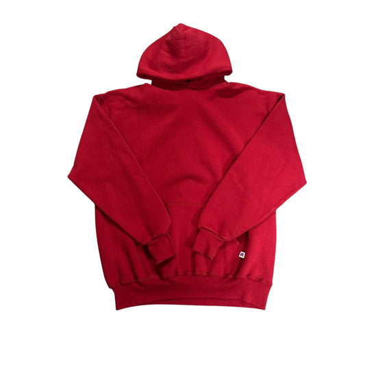 Vintage Russell Hoodie Red