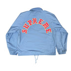 Supreme Old English Blue Coach Jacket