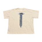 Vertabrae Screw Tee Cream